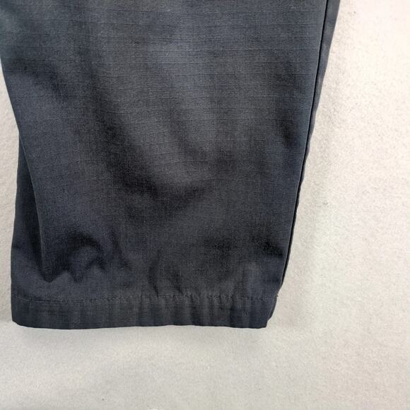 Tru-Spec Black Tactical Cargo Pants Mens 36x33 Ripstop Adj Waist Reinforced Knee - Picture 10 of 10